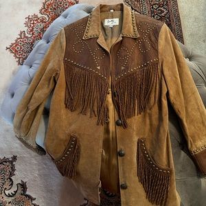 Scully Leather Fringe Jacket